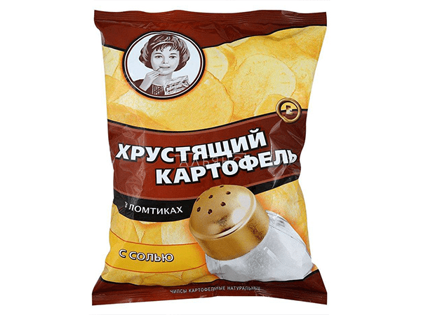 Картофельные чипсы "Девочка" 160 гр. в Ярославле
