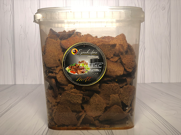 Ржаные гренки со вкусом шашлыка в Ярославле