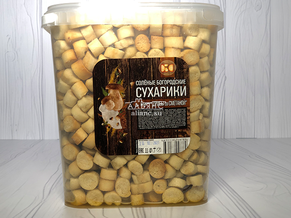 Сухарики с грибами и сметаной в Ярославле