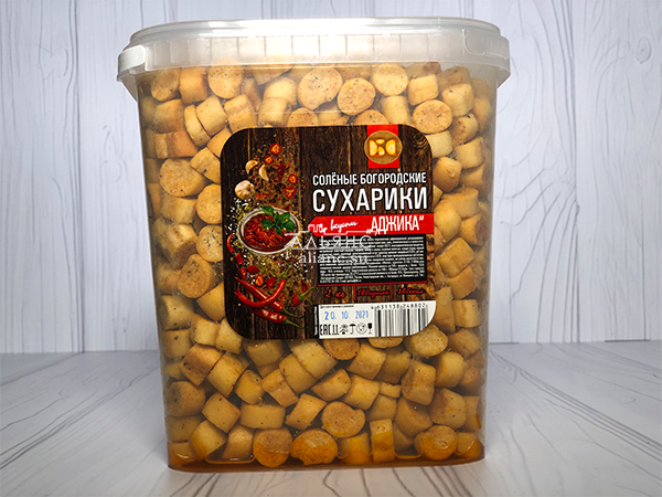 Сухарики с аджикой в Ярославле