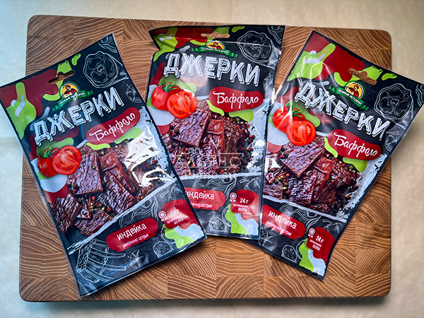 Джерки из индейки "Баффало" 45 гр. в Ярославле