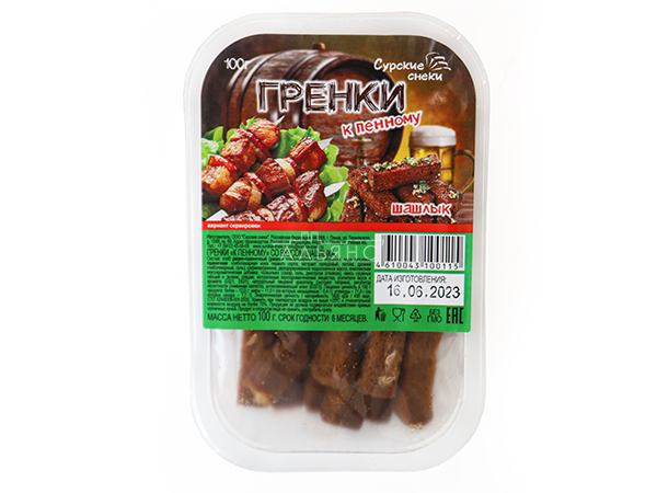 Сурские гренки Шашлык (100 гр) в Ярославле