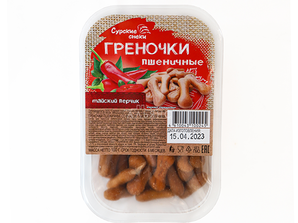 Сурские гренки Тайский перчик (100 гр) в Ярославле