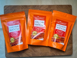 Чипсы: Мясо (АЛЬЯНС) вяленое индейка 