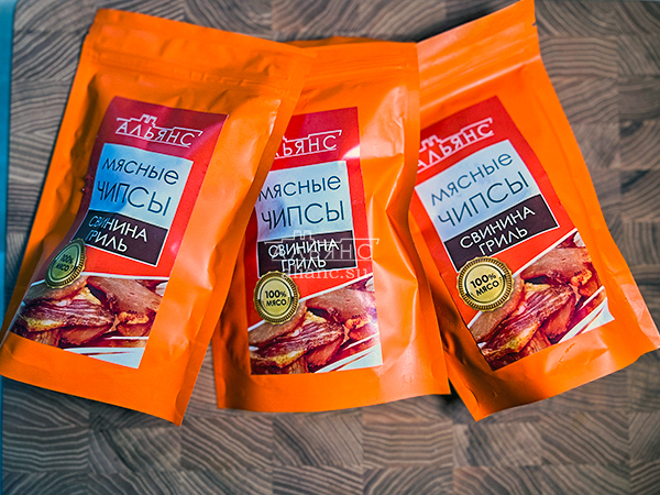 Мясо (АЛЬЯНС) вяленое свинина "Гриль" 50 гр. в Ярославле