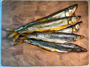 Бастони Снеки сыровяленые Бавария: Корюшка Х/К ГОСТ (крупная)