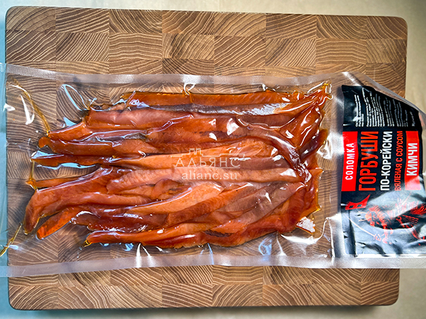 Горбуша соломка по-корейски в Ярославле