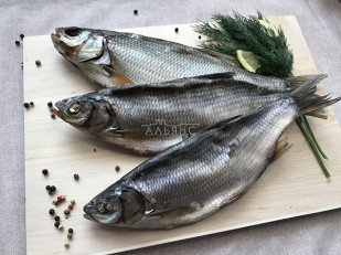 Пелядь вяленая крупная потрошеная: Плотва вяленая