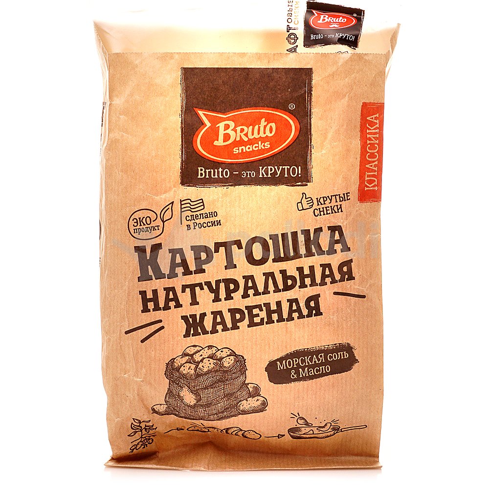 Картофель «Бруто» с солью 70 гр. в Ярославле